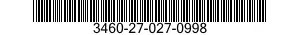 3460-27-027-0998 HOLDER,CUTTING TOOL 3460270270998 270270998