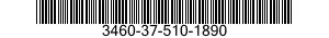 3460-37-510-1890 COLLET,MACHINE 3460375101890 375101890