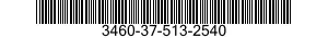 3460-37-513-2540 ARBOR,MILLING CUTTER 3460375132540 375132540