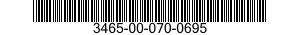 3465-00-070-0695 TEMPLATE,DRILL 3465000700695 000700695