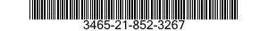 3465-21-852-3267  3465218523267 218523267
