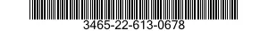 3465-22-613-0678 TOOL,PRODUCTION 3465226130678 226130678