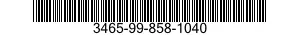 3465-99-858-1040  3465998581040 998581040