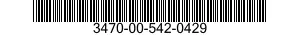 3470-00-542-0429  3470005420429 005420429