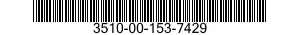 3510-00-153-7429  3510001537429 001537429