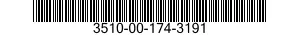 3510-00-174-3191  3510001743191 001743191