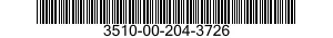 3510-00-204-3726  3510002043726 002043726