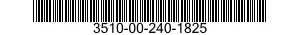 3510-00-240-1825  3510002401825 002401825