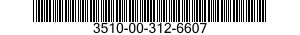 3510-00-312-6607  3510003126607 003126607