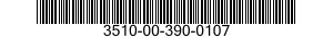 3510-00-390-0107  3510003900107 003900107