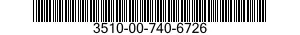 3510-00-740-6726  3510007406726 007406726