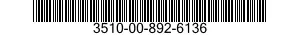 3510-00-892-6136  3510008926136 008926136