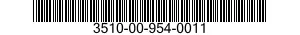3510-00-954-0011  3510009540011 009540011