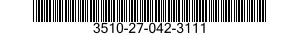 3510-27-042-3111 WASHER-EXTRACTOR,LAUNDRY,COMMERCIAL 3510270423111 270423111