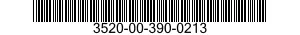 3520-00-390-0213  3520003900213 003900213