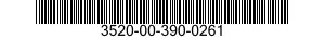 3520-00-390-0261  3520003900261 003900261
