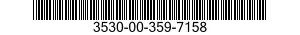 3530-00-359-7158 BUSHING AND BEARING,ARM SHAFT 3530003597158 003597158