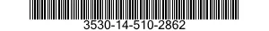 3530-14-510-2862 SEWING MACHINE,INDUSTRIAL 3530145102862 145102862