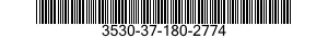 3530-37-180-2774  3530371802774 371802774