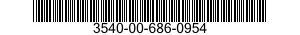 3540-00-686-0954 ARM,FRONT ASSEMBLY 3540006860954 006860954