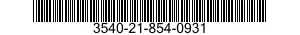 3540-21-854-0931  3540218540931 218540931