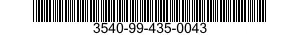3540-99-435-0043  3540994350043 994350043