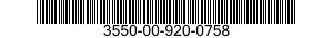 3550-00-920-0758  3550009200758 009200758
