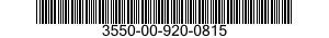 3550-00-920-0815  3550009200815 009200815