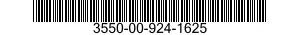 3550-00-924-1625  3550009241625 009241625