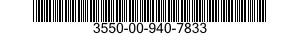 3550-00-940-7833  3550009407833 009407833
