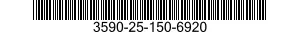 3590-25-150-6920 PRESS,LAMINATING,PROTECTIVE COVERING 3590251506920 251506920