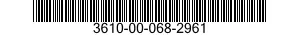 3610-00-068-2961 WASHER,CRANK,OUTSIDE 3610000682961 000682961
