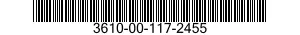 3610-00-117-2455  3610001172455 001172455