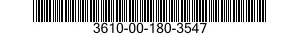 3610-00-180-3547  3610001803547 001803547