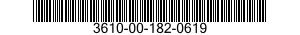 3610-00-182-0619  3610001820619 001820619