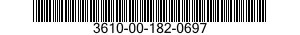 3610-00-182-0697  3610001820697 001820697
