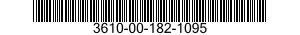 3610-00-182-1095  3610001821095 001821095