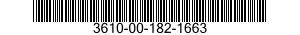 3610-00-182-1663  3610001821663 001821663