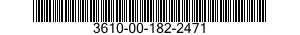 3610-00-182-2471  3610001822471 001822471