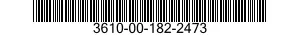 3610-00-182-2473  3610001822473 001822473