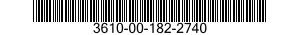 3610-00-182-2740  3610001822740 001822740