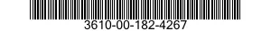3610-00-182-4267  3610001824267 001824267