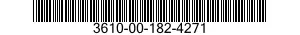 3610-00-182-4271  3610001824271 001824271