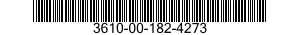 3610-00-182-4273  3610001824273 001824273