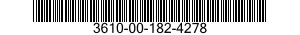 3610-00-182-4278  3610001824278 001824278