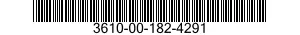 3610-00-182-4291  3610001824291 001824291