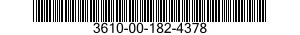 3610-00-182-4378  3610001824378 001824378