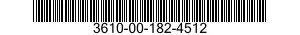 3610-00-182-4512  3610001824512 001824512