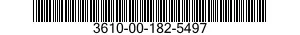 3610-00-182-5497  3610001825497 001825497