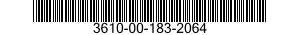 3610-00-183-2064  3610001832064 001832064